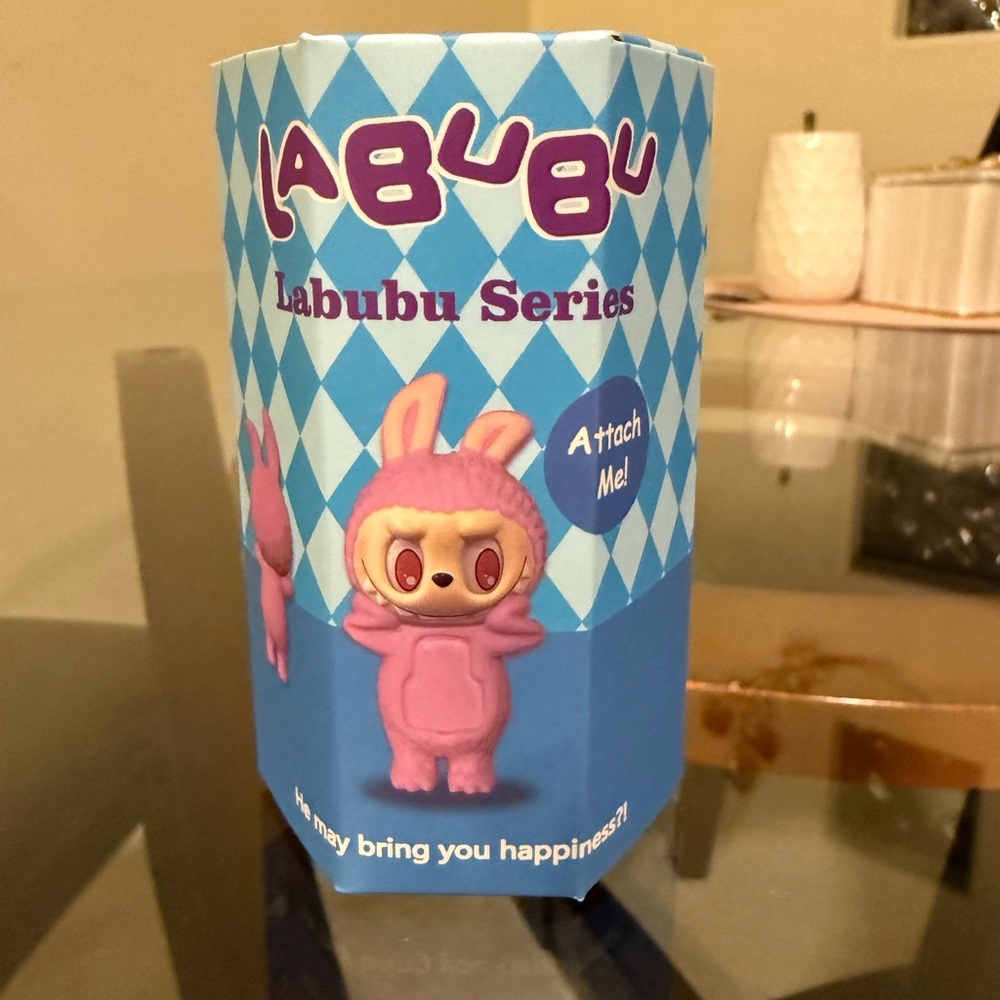 Labubu Series Pink Bunny Figure
